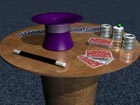 Simple Magic Supplies (Playing Cards, Magic Hat, Magic Wand, Cups and Balls)